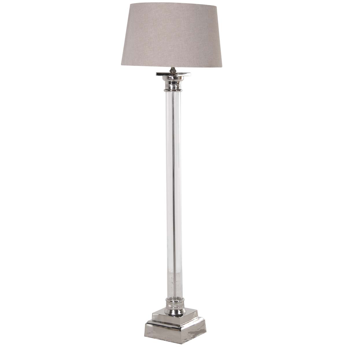 Burlington Floor Lamp with Glass Base, French Bedroom Company