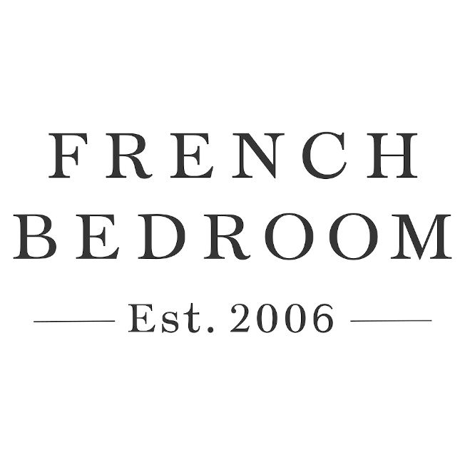 Bedroom French style hanging wooden Plaque White with Grey text and detail 