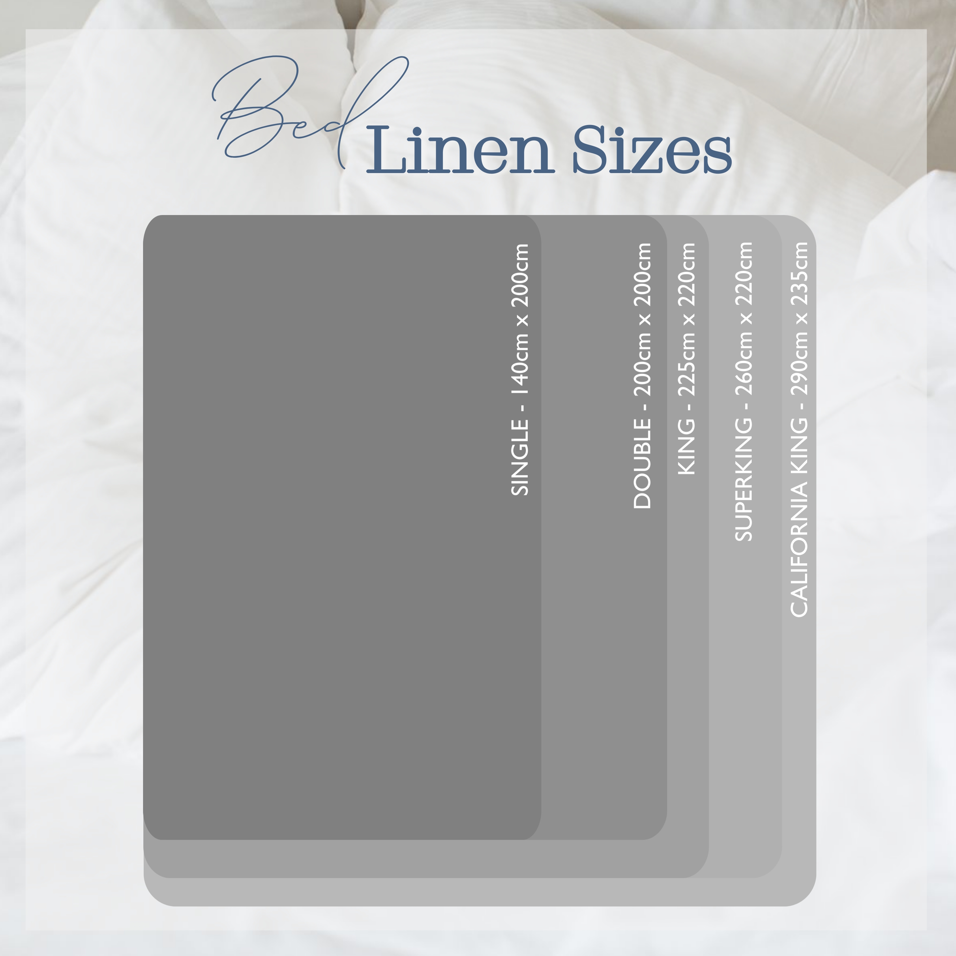 UK Ben Linen Size Guide